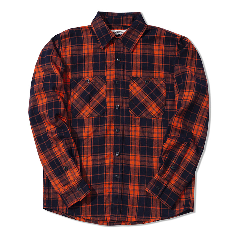 Мужская классическая фланелева – обзор и цена Flannel Plaid Shirt Heavy Weight