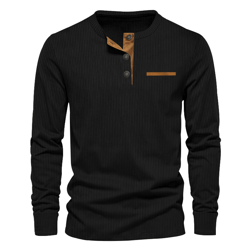 Новая мужская футболка с длинн – обзор и цена Corduroy Button Up Shirt Men
