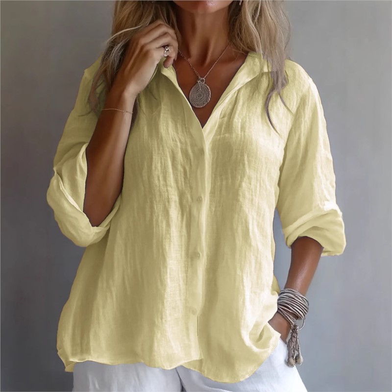 Однотонная льняная сексуальная – обзор и цена Mens Linen Shirt Long Sleeve