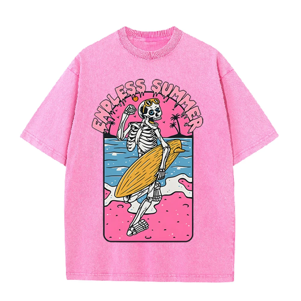 Футболка оверсайз унисекс 2026 – обзор и цена Acid Wash Vintage Graphic T Shirt