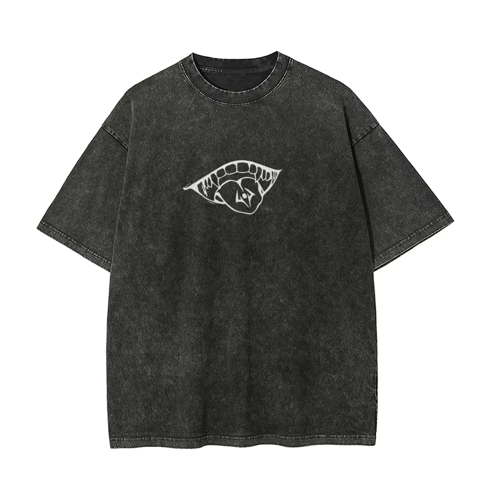 Футболка Jujutsu Kaisen Sukuna – обзор и цена Acid Wash Vintage Graphic T Shirt