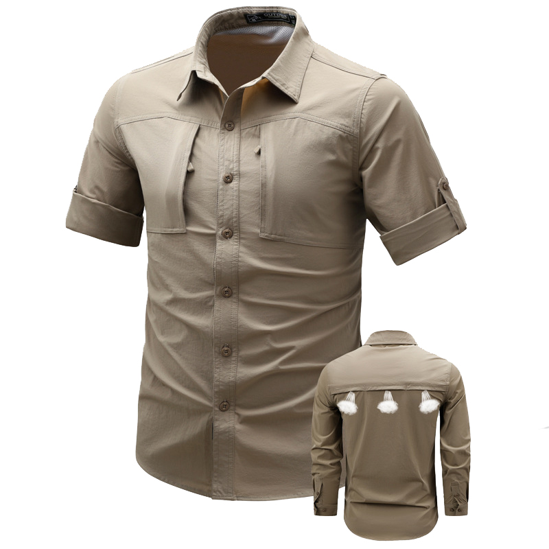 Весенне-осенние мужские рубашк – обзор и цена Tactical Military Shirt Cargo